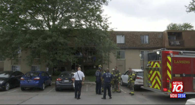 Fire at Lansing apartment complex prompts evacuation - Fire ...